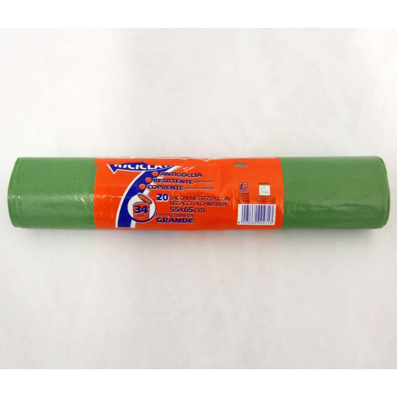 [8005330004713] FRIO NETTEZZA  PE VERDE LT.34 20PZ