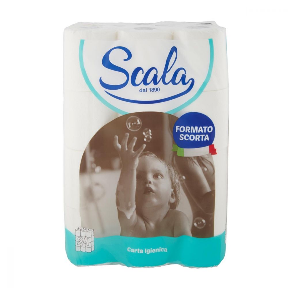 [8005495463394] SCALA CARTA IGIENICA 24 ROTOLI