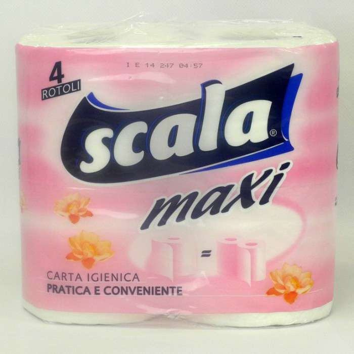 [8005495465329] SCALA CARTA IGIENICA MAXI DA 4 ROT.X14