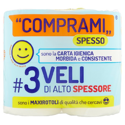 [8005495468436] PERLA IGIENICA COMPRAMI SPESSO 4R 3V