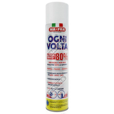 [8005553025342] SPRAY OGNI VOLTA 300 ML ALCOOL SECCO 80%