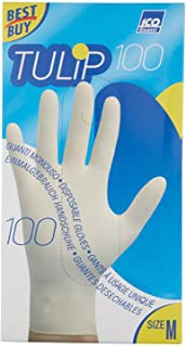 [8005830001694] TULIP GUANTI LATTICE X100 MEDIO
