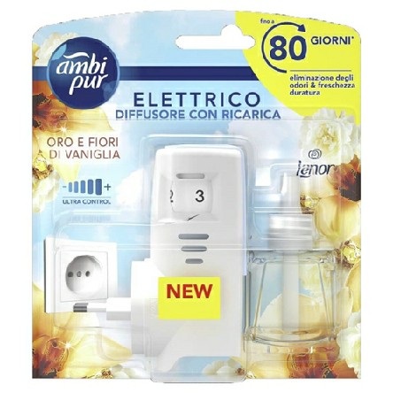 [8006540269572] AMBIPUR ELET.BASE LENOR ORO E VANIGLIA