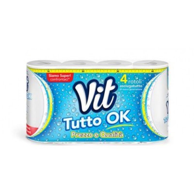[8006783225731] ASCIUGATUTTO  VIT 4 ROTOLI OK