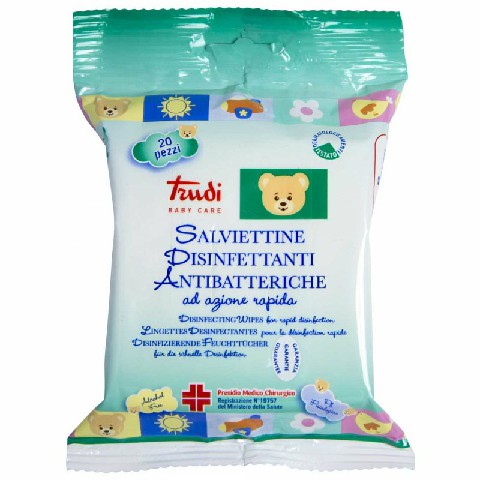 [8007300004303] TRUDI SALVIETTINE BIMBI DA 20 DISINFETTANTI