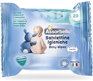 [8007300005287] ASSORBELLO  BABY X20SALVITTINE IGIENICHE