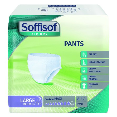 [8007300028712] SOFFISOF PANNOLONE PANTS MAXI 8PZ LARGE