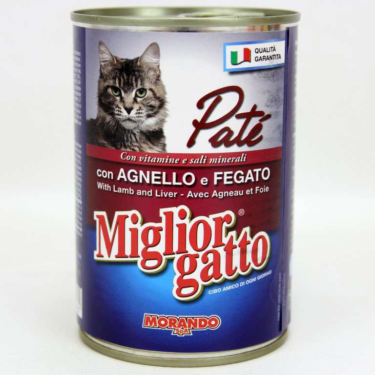 [8007520012430] MG PATE  400GR AGNELLO/FEGATO
