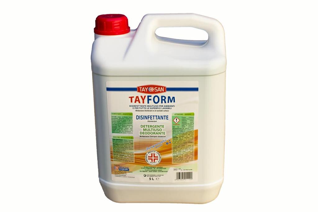 [8007624011100] TAYFORM DISINFETTANTE BERGAMOTTO 5LT