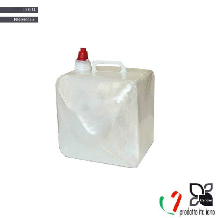 [8008240184001] TANICA PLASTICA PIEGHEVOLE PORTATILE C/RUBIN 14L