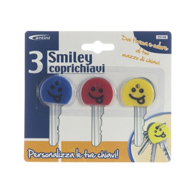 [8008240251499] COPRI CHIAVI SMILEY