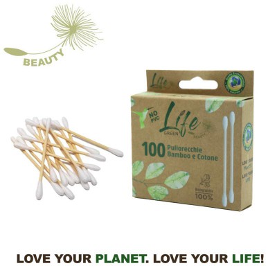 [8008240310691] LG PULIORECCHIE 100 PZ BAMBU