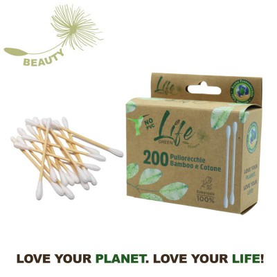 [8008240310707] LG PULIORECCHIE 200 PZ BAMBU