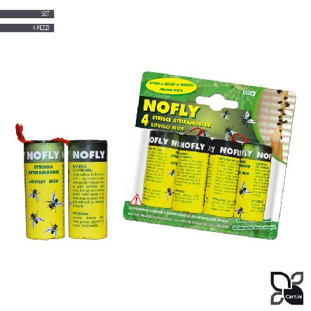 [8008240601164] STRISCIA ATTIRAMOSCHE NOFLY 4ROTOL