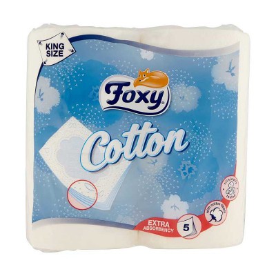 [8008260001654] FOXY IGIENICA COTTON 4ROT.5VELI NUOVA