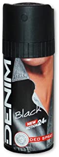 [8008970004242] DENIM DEO SPRAY 150 BLACK
