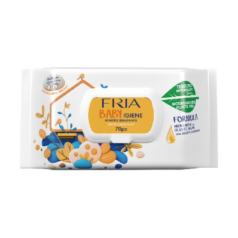 [8009432001571] FRIA SALV.BABY 72PZ CON TAPPO DI CHIUSURA