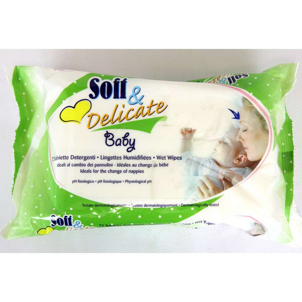 [8009432003124] SOFT DELICATE BABY 72SALV.