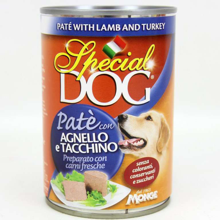 [8009470001342] SPECIAL DOG PATE  CANE AGNELLO/TACC.GR.400