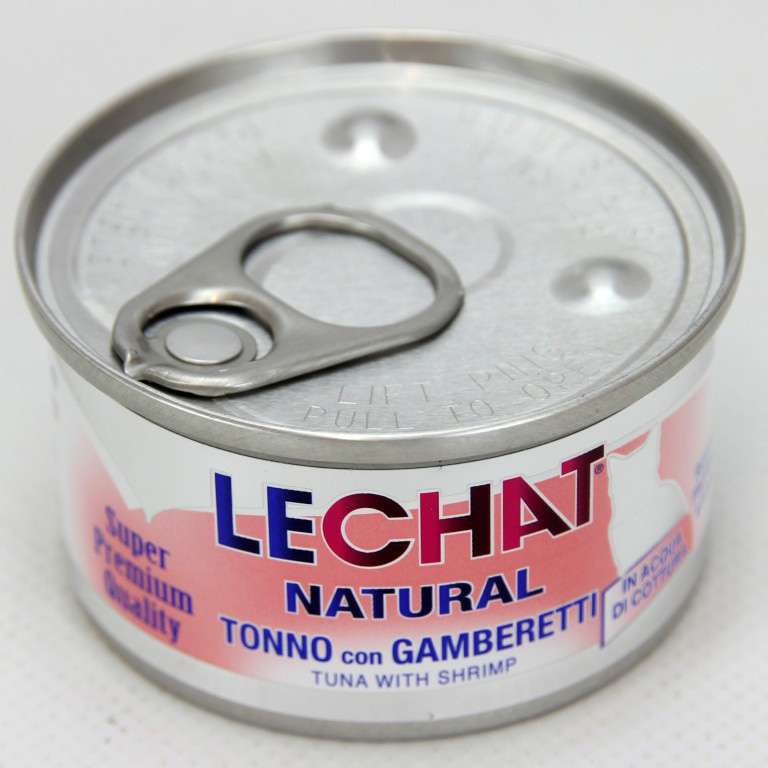 [8009470006620] LECHAT NATURAL TONNO/GAMBERETTI GR.80
