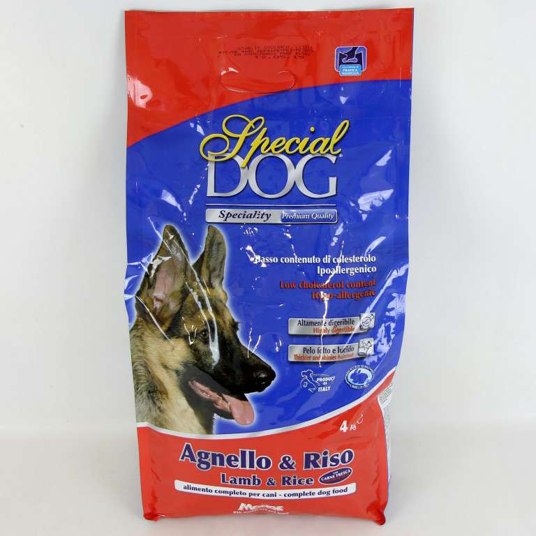 [8009470007610] SPECIAL DOG CROCCHETTE AGNELLO/RISO KG.4