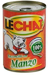 [8009470008143] LECHAT NATURAL GATTO 720 GR MANZO