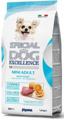 [8009470059770] MONGE SPECIALDOG KG 1.5 TONNO MINIA