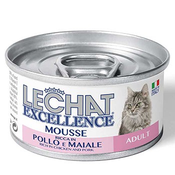 [8009470060950] MONGE LECHAT MOUSSE 85 POL&MAI ADUL